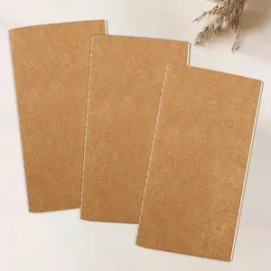 A6 Travel Notebook Refill Pack, 3 Pcs Lined, Dotted, Grid Paper, Ideal for Travelers, Perfect for Notebooks, Essential Stationery Supplies, Writing Pad