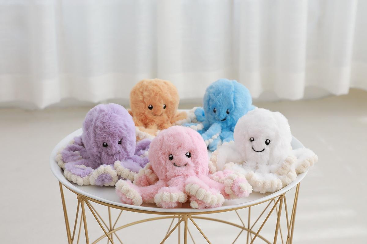 Octopus Plush Toy, Cartoon Rabbit Plush, Cuddly Cat & Hamster Stuffed Animals |   Cute Collectible Festival & Birthday Gifts, Sensory Huggable Toys