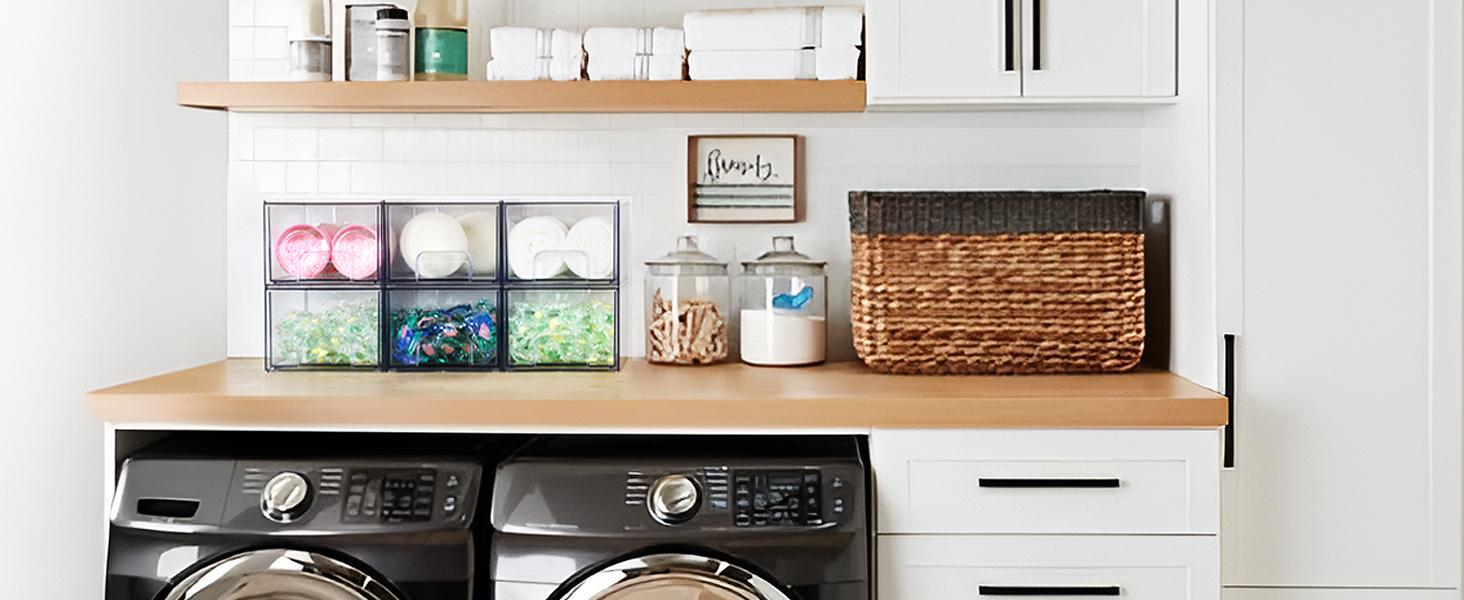 ZY 4 Pack Clear Small Stackable Storage Drawers,Acrylic Bathroom Makeup Organizer,Plastic Storage Bins For Vanity, Undersink, Kitchen Cabinets, Pantry, Home Organization Box Boxes Container Silicone Decoration Laundry Transparent ZY 4 Pack Clear Small Stackable Storage Drawers,Acrylic Bathroom Makeup Organizer,Plastic Storage Bins For Vanity, Undersink, Kitchen Cabinets, Pantry, Home Organization Box Boxes Container Silicone Decoration Laundry Transparent