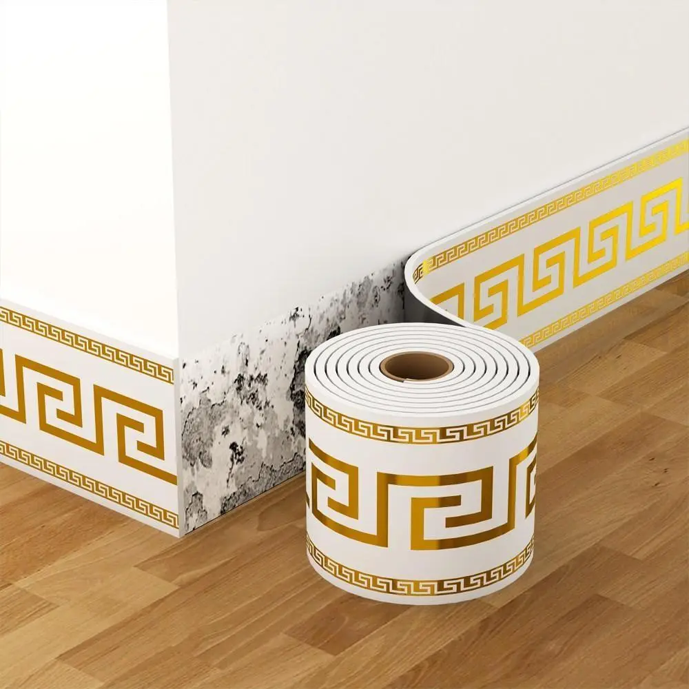 The new model comes in a large roll with size 197x3.94 inches, features self-adhesive wallpaper for Interior walls, with European marble tile panel, peel-and-stick installation, DIY detachable, leaves no residual glu
