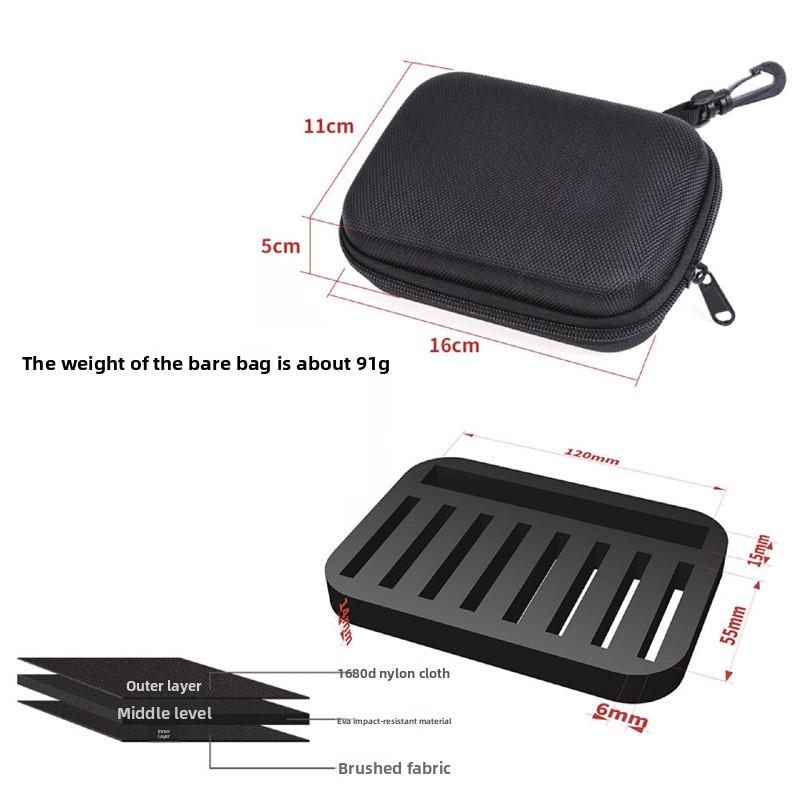 Lure bait rotating composite spinner fishing gear set, 16-piece metal lure spinner artificial bait set