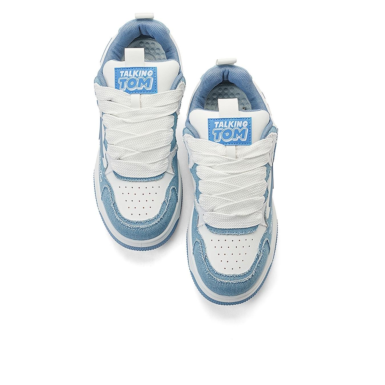 Fashion Canvas Sneakers - Comfortable, Breathable Low-Top Skate Shoes with Lace-Up Closure for All Seasons