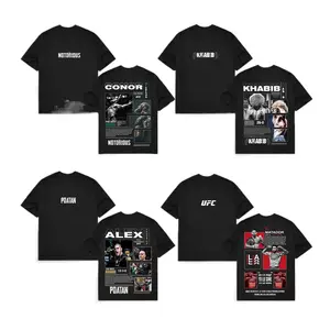 [Sale Up To 50%]UFC FIGHTERS COLLECTION TEE, MMA Graphic Tee, UFC Champion Shirt, Gym Wear, Gift for Fighters, Sports Apparel Menswear day shirt