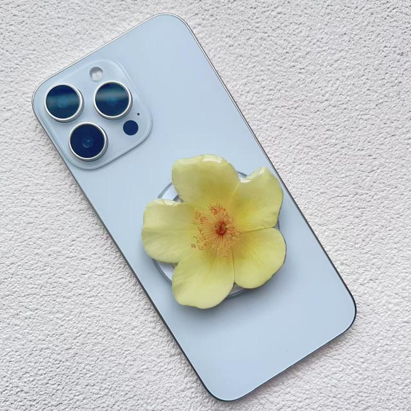 Orchid Acrylic Drop Glue  Phone Stand Desktop Folding Portable Huilan Phone Stand HN122