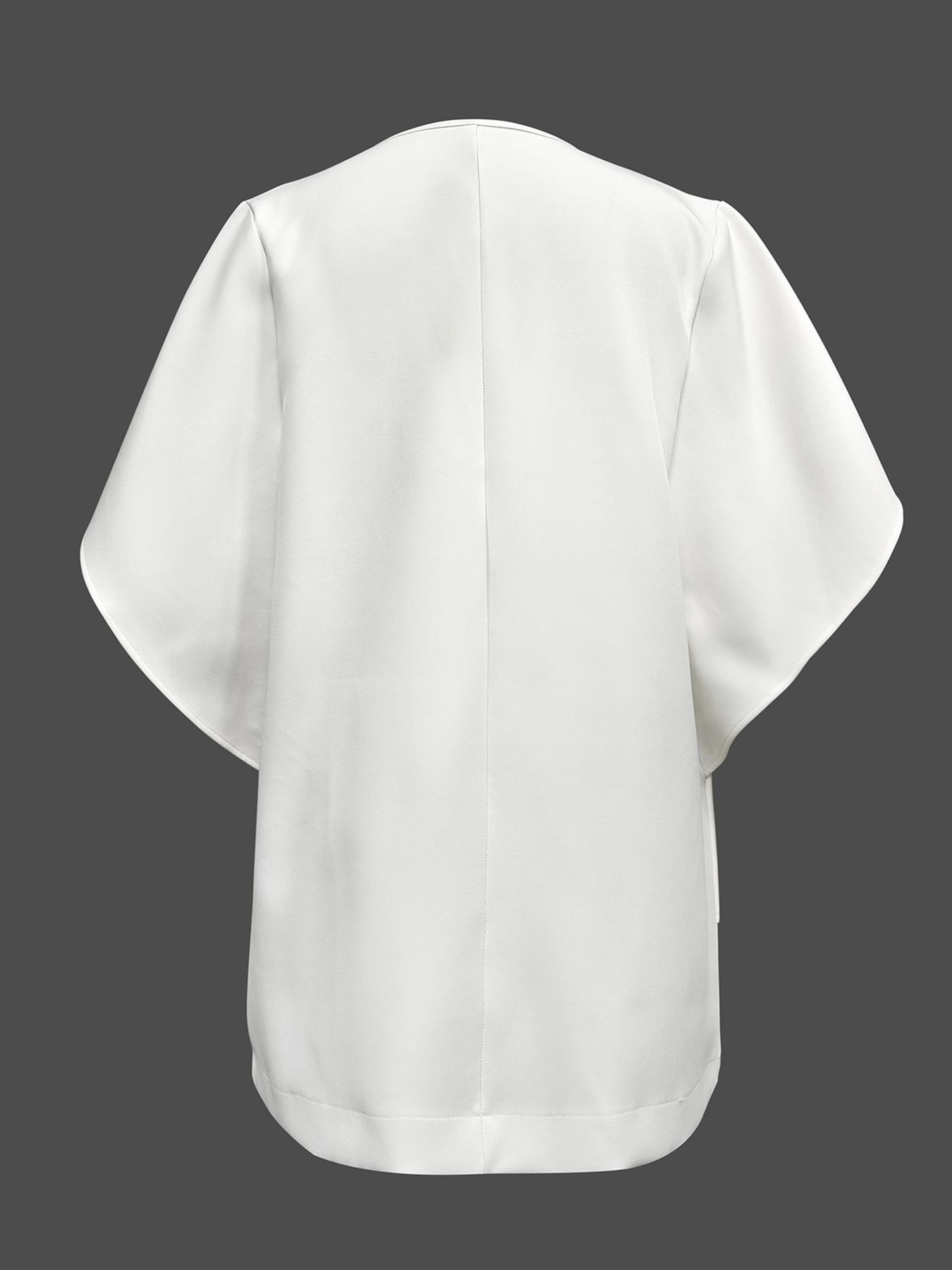 Women's Plain Dress, Casual Batwing Sleeve Dress for Summer, Fashion Chic Elegant Fit Women's Dress for Daily Wear, Womenswear, Dresses for Women, Lady Minimalist Formal Elegant Dress