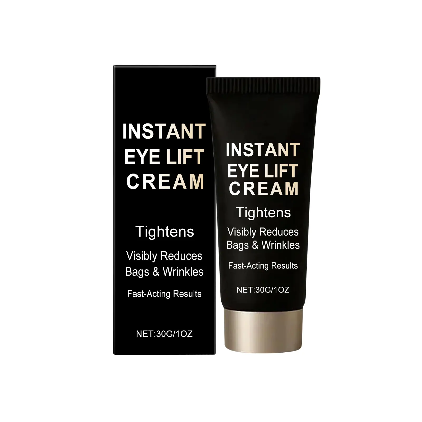 Instant Eye Lift Cream Fast-Acting Tightening Eye Cream Visibly Reduces Eye Bags Fine Lines Wrinkles Anti-Aging Firming Under Eye Skin Moisturizing Eye Treatment 30g Daily Eye Skin Care For Women All Skin Types