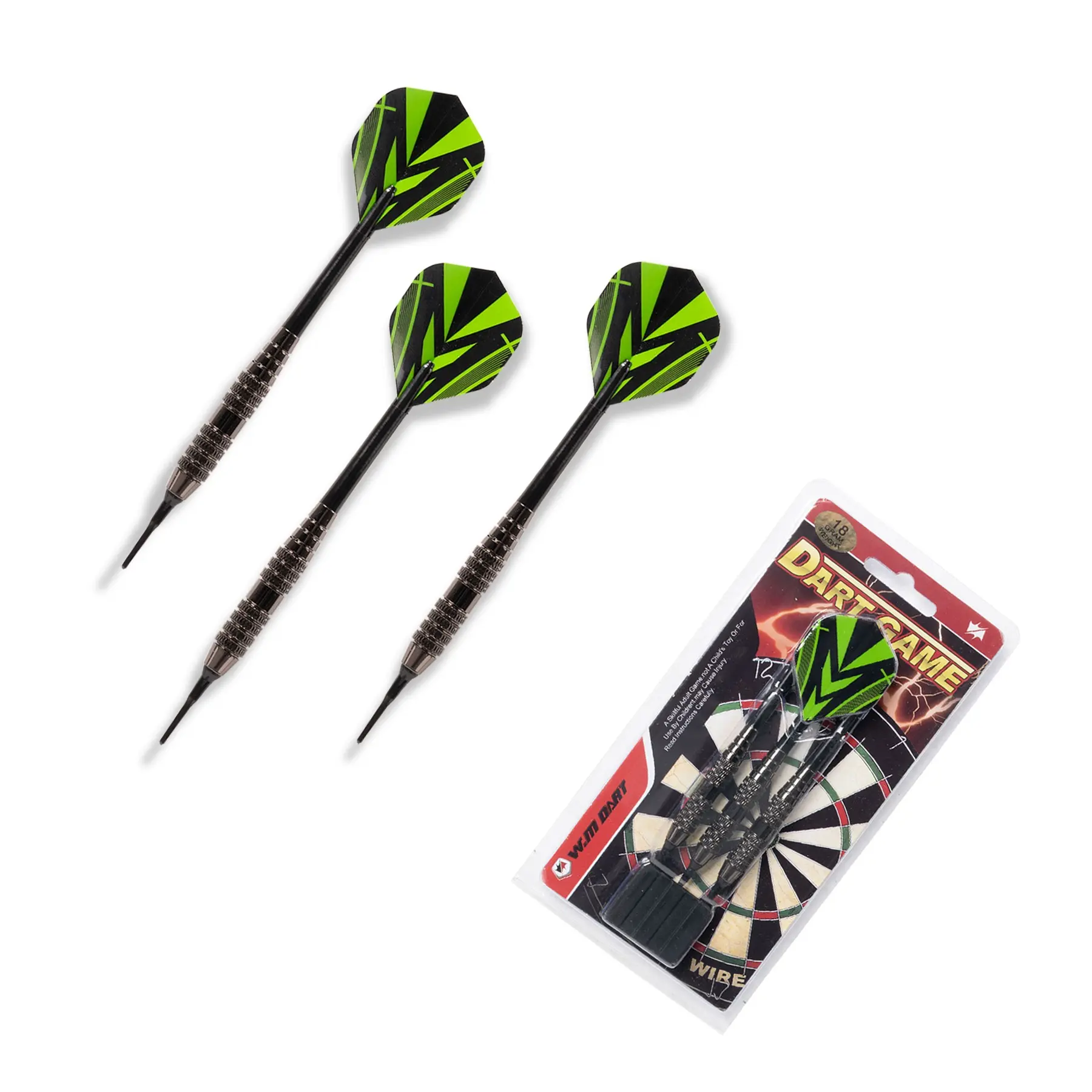 Dart Set Soft Darts Nylon Shaft Pet Flight Indoor Sport Dart Game Competition B Model, Darts Sets, Perfect for Home Entertainment and Competitive Play