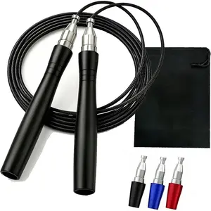 Speed Ropes Jump Rope For Men/Women-  -Free - Self-Locking Screw-Free Design - Speed Ropes for Boxing/Crosffit/Double-Unders - Skipping Rope for Workout &  Exercises