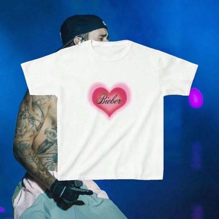 Bieber Tee Standing On Business