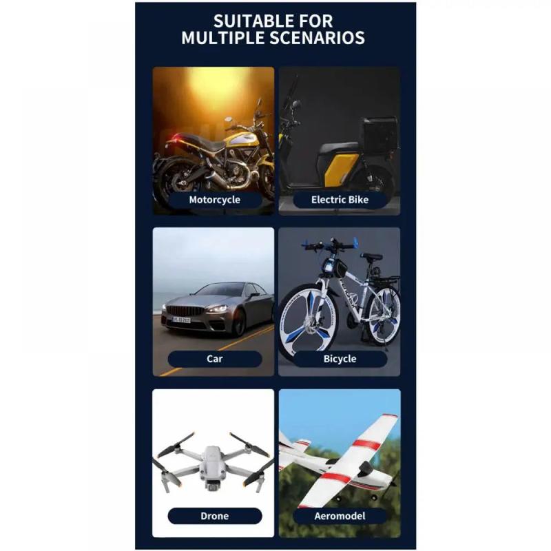 Wireless LED Strobe Lights Car Decor Atmosphere Light Warning Lights RGB Led Aircraft Strobe Lights Car Motorcycle LED Lights