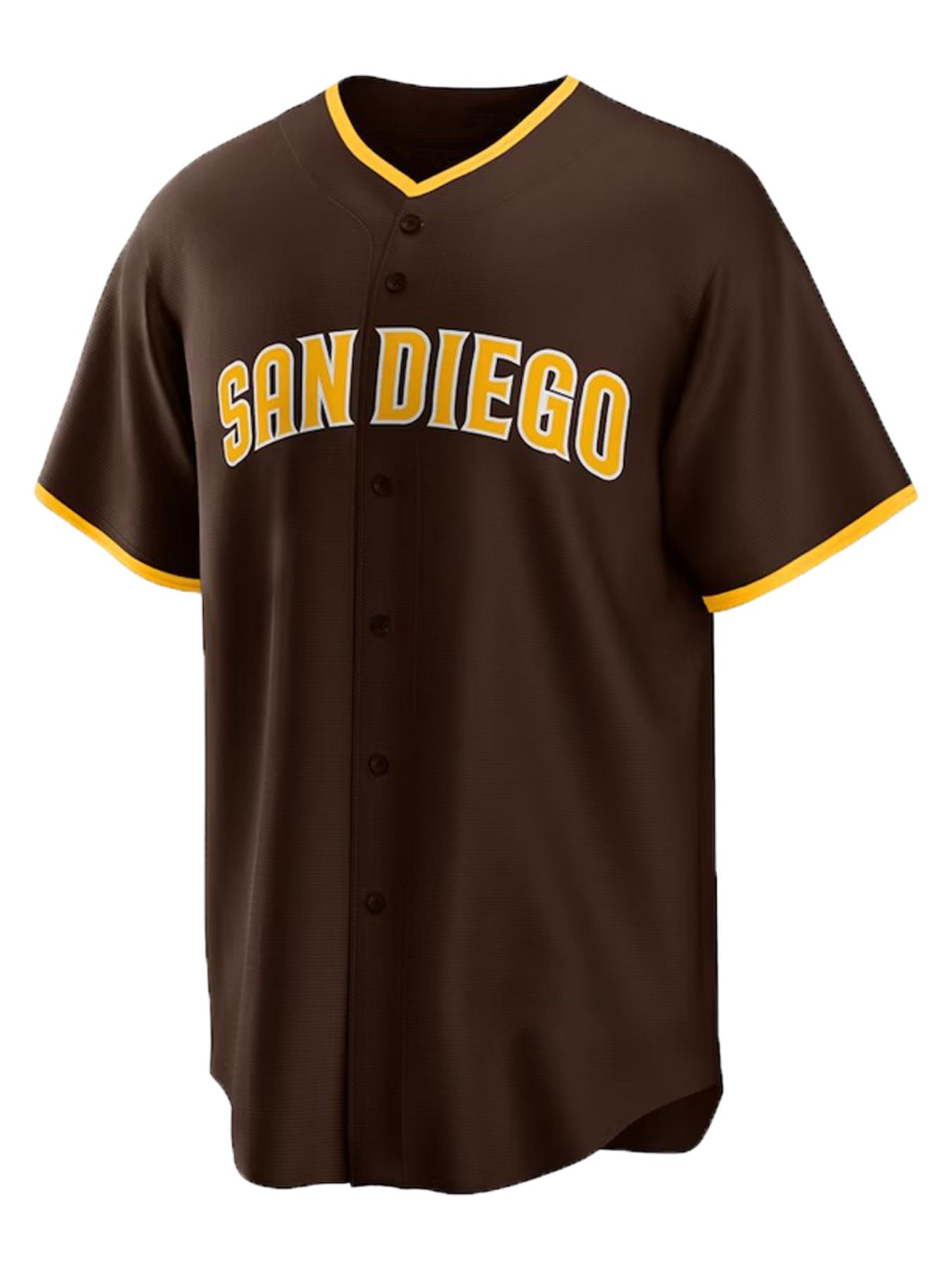 Men's Baseball Jersey, Breathable V Neck Short Sleeve Embroidered Baseball Top, Retro Letter Design for Training, Competition, and Casual Wear, Jersey Tee, Athletic Apparel