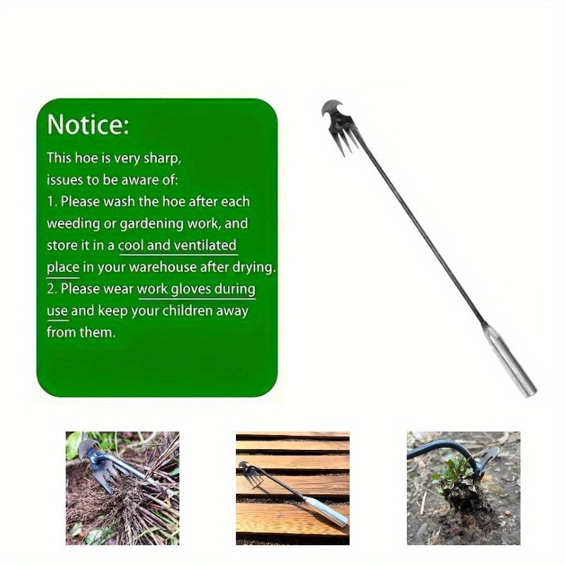 Pulling Weeds and Weeding Artifact,Rooting Hoeing,Loosening Soil, Gardening Tools,Multi-Functional Weeding Shovel,Vegetable Planting, New Durable Garden Weed Upgraded Weed Puller Tool.