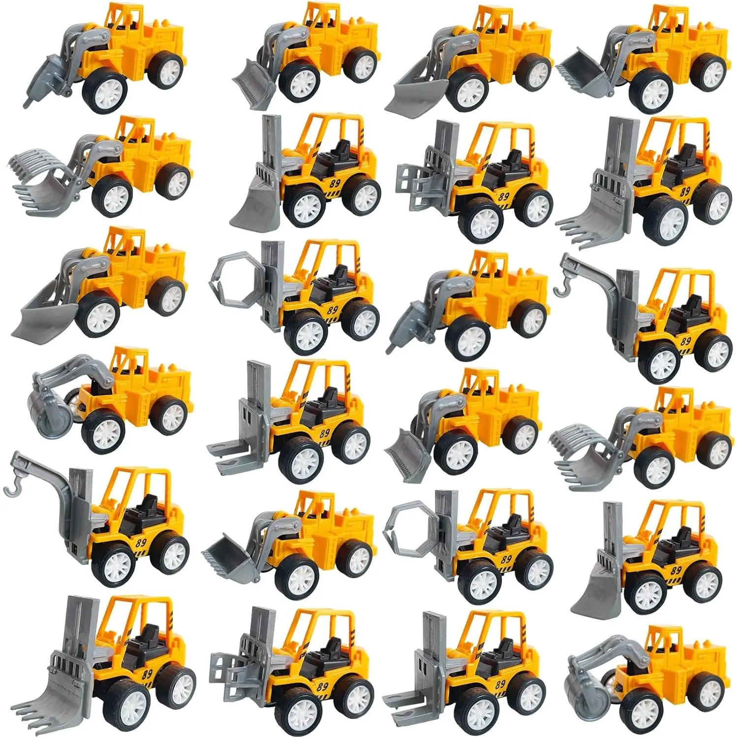24PCS Mini Construction Vehicles,Play Figure Vehicles,Pull Back Engineering Vehicles,Toy Figure Construction Vehicles,Small Construction Toys for Birthday Party Favors,Giftsfidget toys