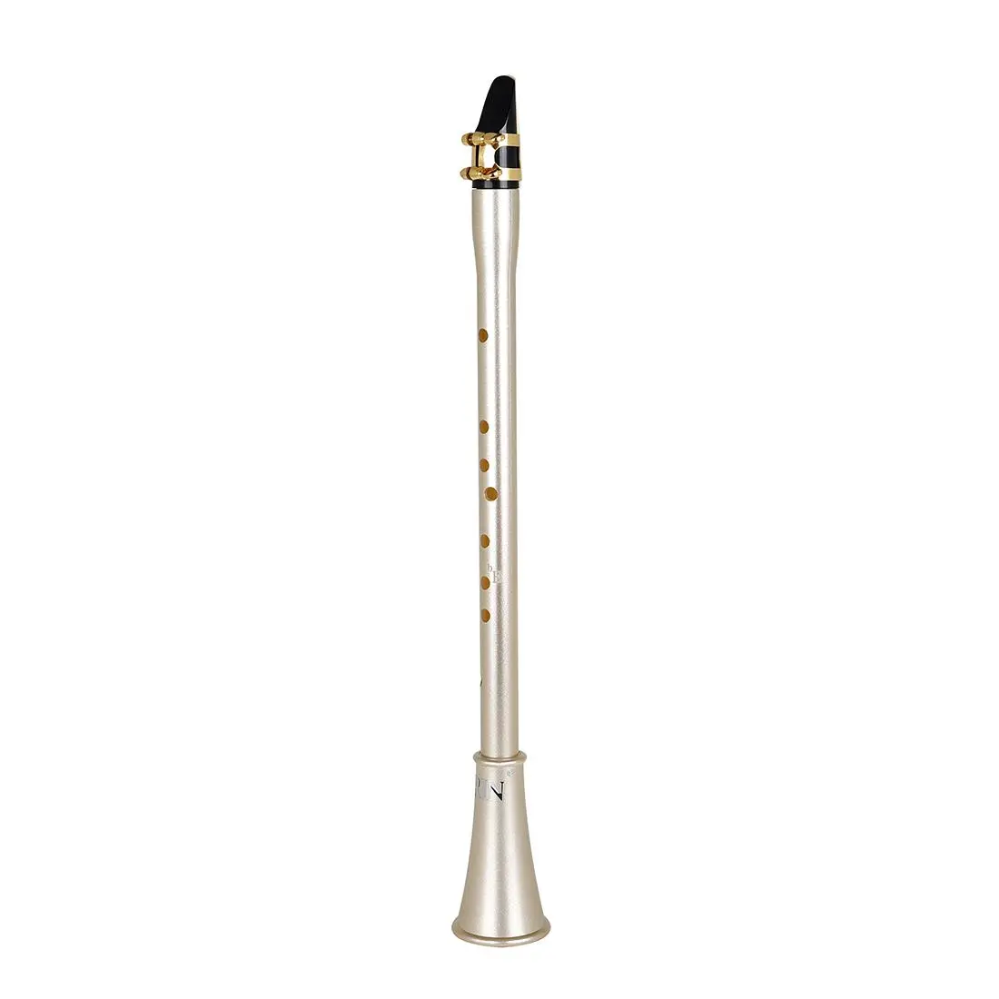 Descant E Flat Soprano Saxophone Abs Mini Single Reed Instrument, Perfect for Beginners, Compact Design, Easy to Play, Ideal for Music Education