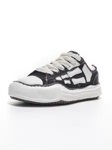 and Bone Pattern Sports Shoes, Trendy Casual Sneakers, Comfortable Daily Walking Shoes, Lightweight and Breathable Design