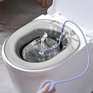 3-Piece Bidet Set with Hook and Rinsing Device — Leak-Proof Design. Suitable for Women, Men, the Elderly, and Postpartum Care. Portable and Made of Durable Plastic; Allows for Washing Without Squatting, Ideal for Hemorrhoid Treatment.
