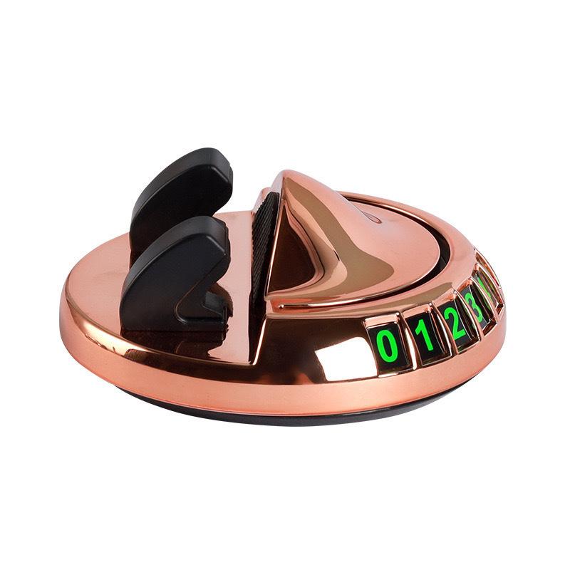 2025 Car Phone Navigation High Temperature Resistant Mount Rotatable Parking Sign Car Center Console High Temperature Resistant Ornament
