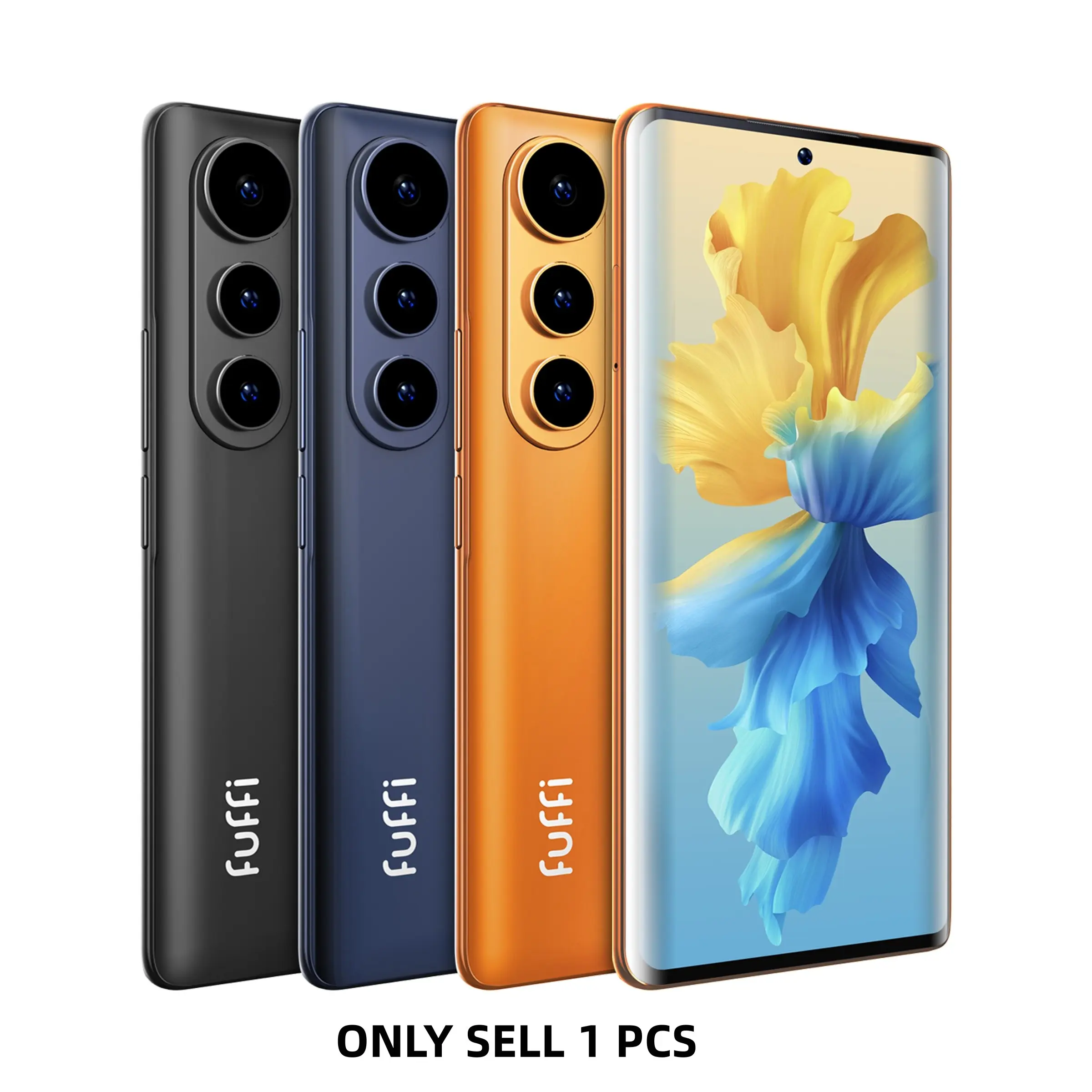 Fuffi Curved Screen Smartphone S26 Pro, Fashionable Design, 6.67-Inch Display, 5mp+13mp Camera, 4+64GB Storage, Octa-Core Processor, 5000mah Battery, Dual Sim