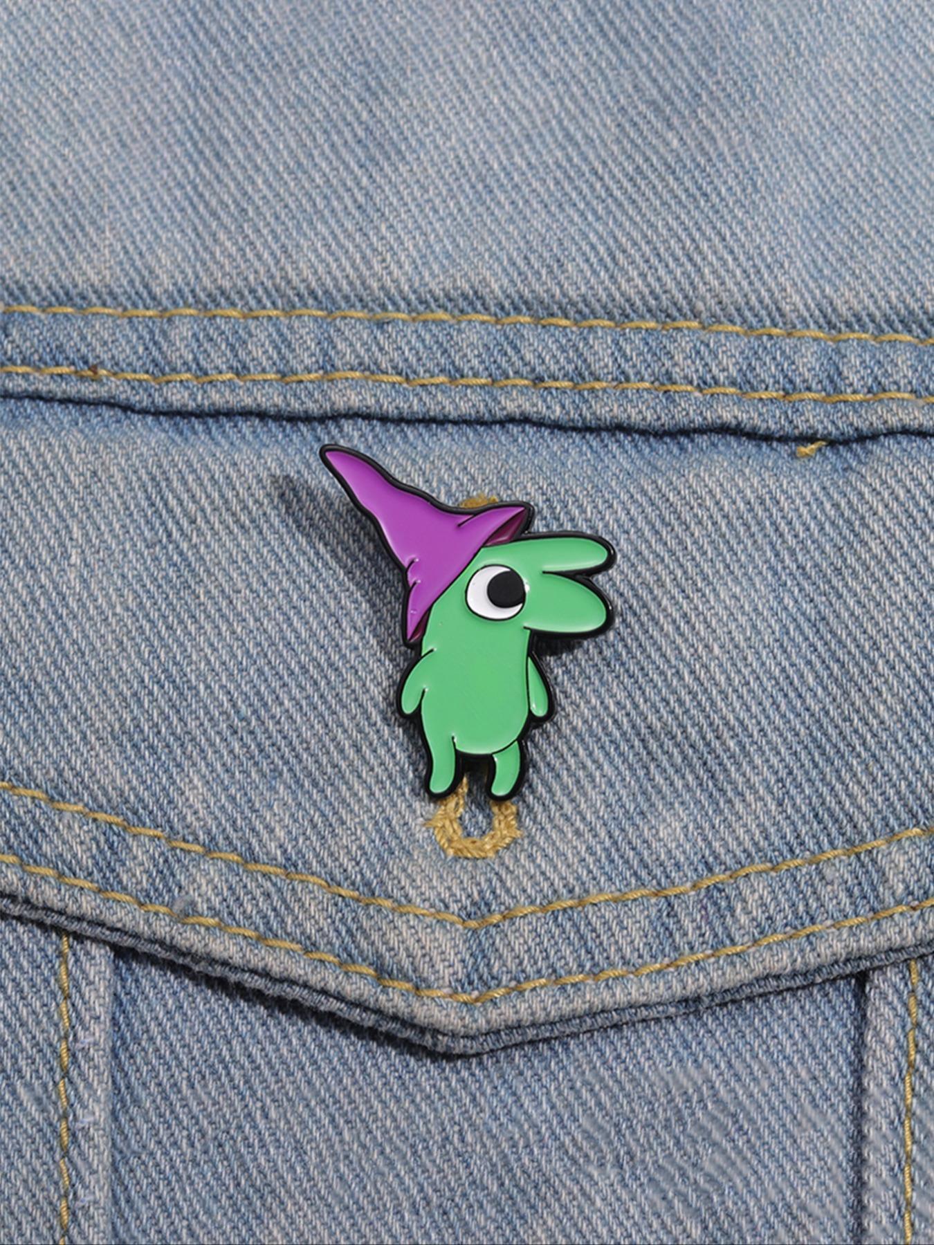 Cute Cartoon Animal Design Brooch, Hat Pins, Rooster Hat Pin, Fashion Alloy Badge for Daily Clothing Decor, Trendy All-match & Exquisite Brooch for Birthday Gift, Fashion Accessory