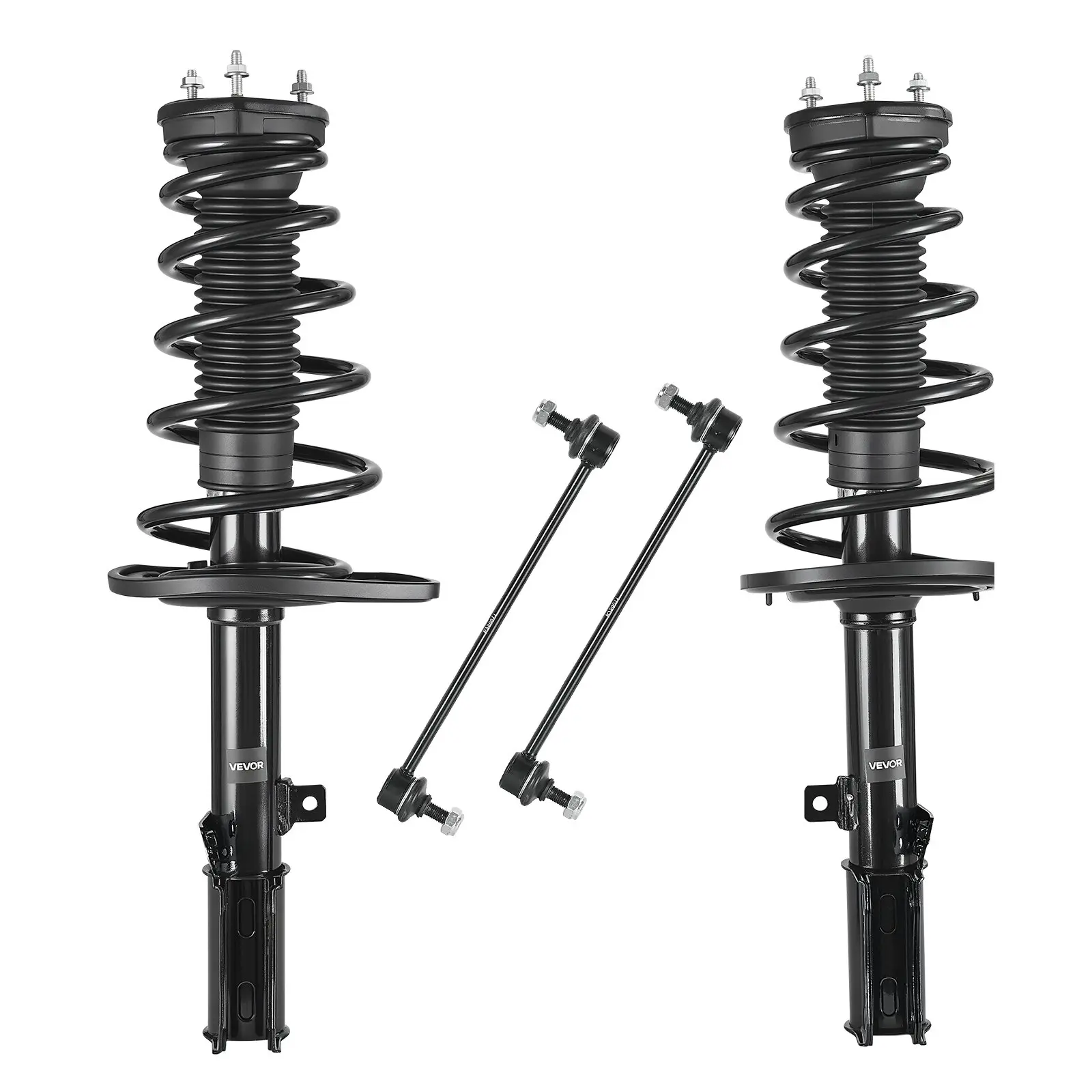 【DealsForYouDays】VEVOR Rear Shock Absorber Strut Assembly, 2Pcs Shock and Strut Assembly with Stabilizer Bar Coil Spring, Compatible with 2007-2011 Toyota Camry and 2008-2012 Toyota Avalon Models, OE 172401