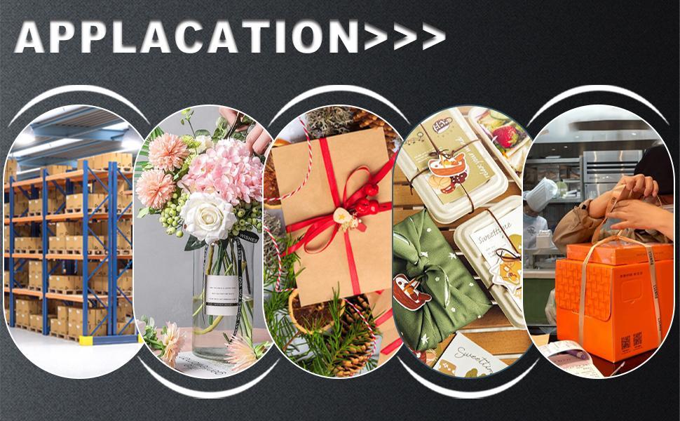 Ribbon Cutting Machine, Automatic Tape Dispenser Cutting 6-60mm Width 999mm Max Cutting Length, Electric Tape Cutting Machine for Office Shipping, Businesses, Home Use