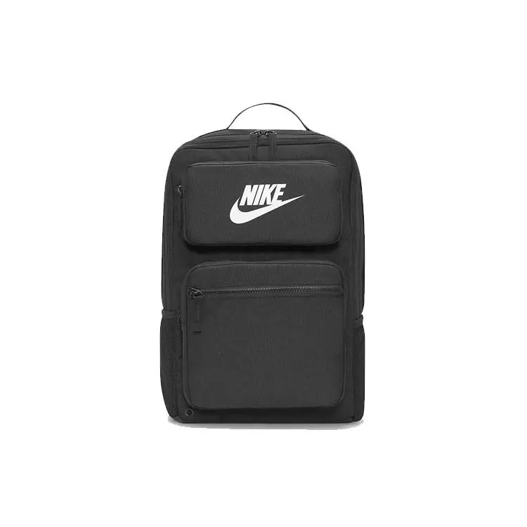 Nike Future Pro Backpack – Unisex Sporty Casual Zippered Fabric Bag in Black