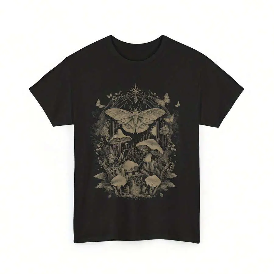 Butterfly Grunge Fairycore Therian Clothing Cute Moth Aesthetic Floral T-Shirt
