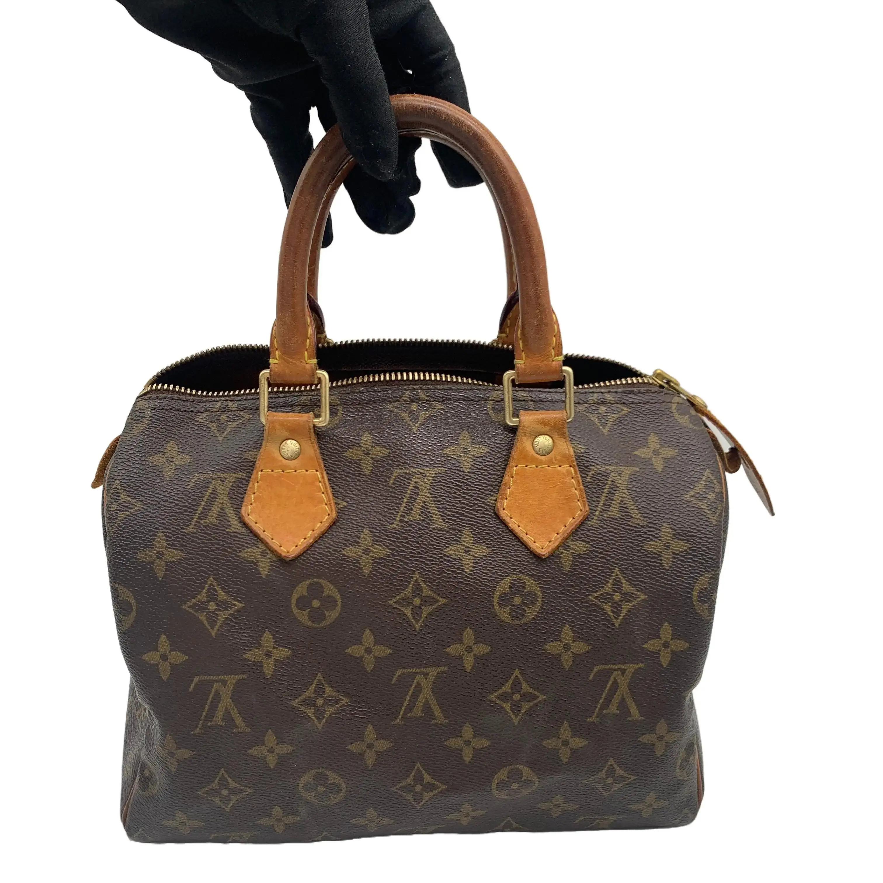 Pre-owned Good Condition Pre‑owned Louis Vuitton Monogram Speedy 25 Handbag/wj08209645/9645