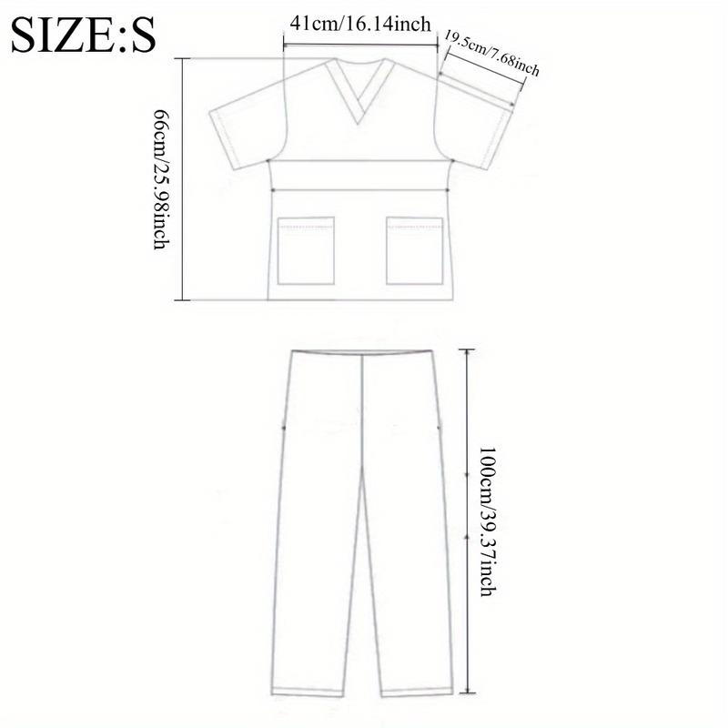 Pet Clinic Nurse Work Clothes Neutral Matte Suit Nursing Matte Women Uniform Multicolor Work Clothes Men