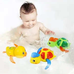 Baby Bath Toys, Floating Wind Up Swimming Turtle and Duck, Bathtub Toys, Pool Toys, Water Toys for Toddlers Boy Girl 3 Packfidget toys