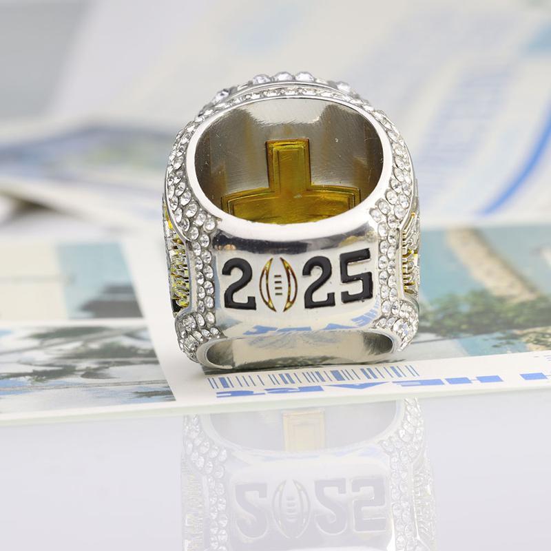 The New 2025 Football Championship Ring, With A Unique Design That Can Open Up The Hip-Hop Academy.Comes With A Box.A Great Valentine'S Day Gift For Men.