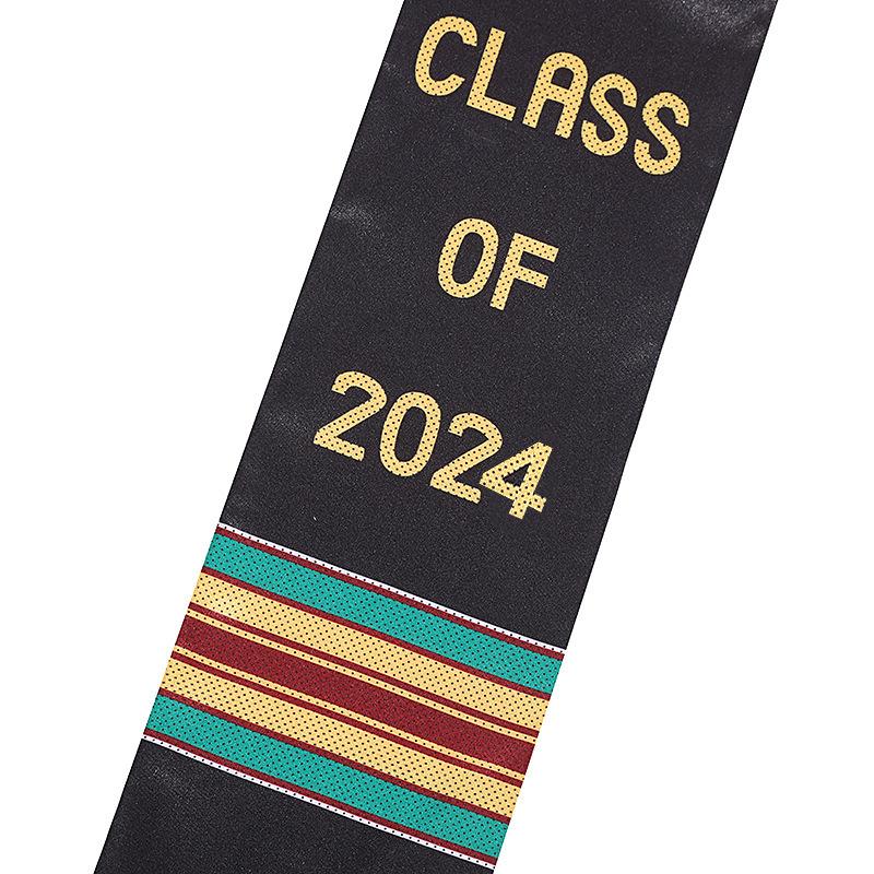 Graduation Stole Class of 2026| Celebrate Culture with the African Graduation Stole Senior 2026 Graduation Sash, Class Of 2026 School Ceremony Decorations
