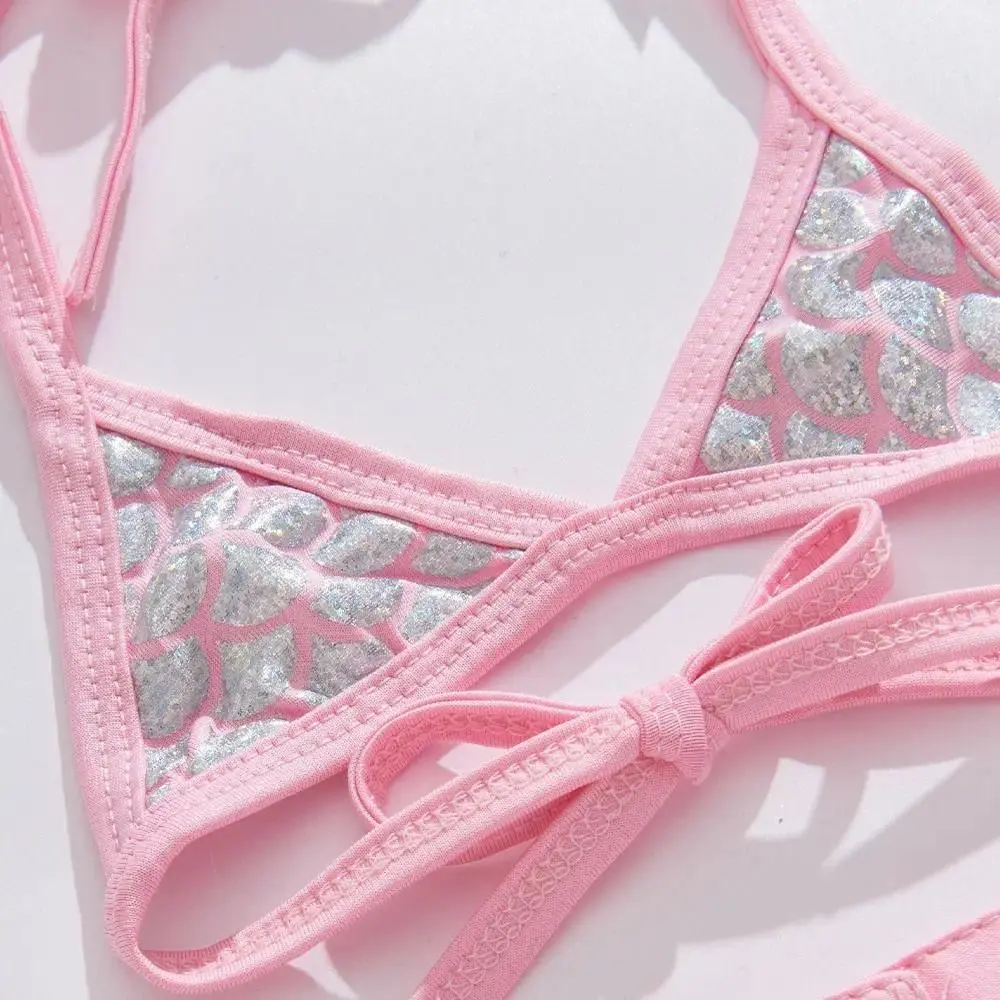 Funny Fishscale Pattern Dog Cat Summer Bikini Fashion Sexy Pets Swimsuits Cute Breathable Dog Beach Skirt Beach Party