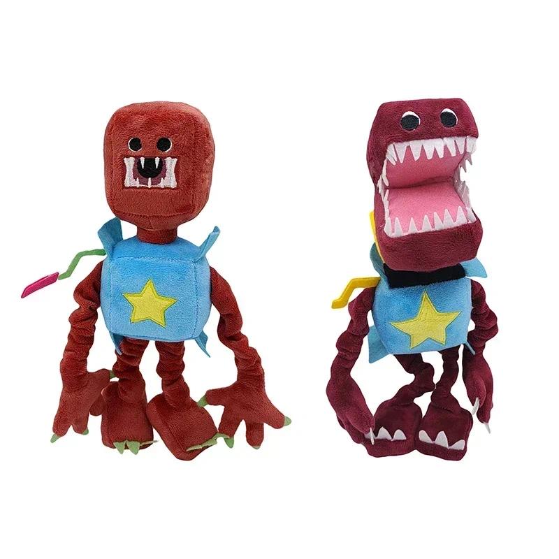 Cartoon Boxy Boo Toy Scary Game Peripheral Dolls Red Robot Filled Plush Dolls Holiday Gift Collection Dolls
