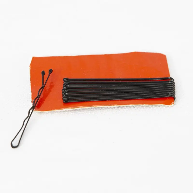 N NAYASA Reinforced Plastic Fixed Hair Clips - 1-Line Curtain Bangs Styling Clips for Taming Loose Strands, Daily Use for a Clean Look