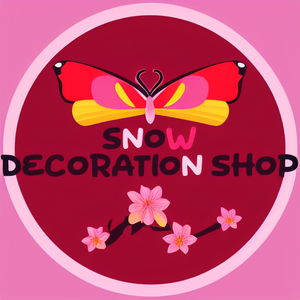 Snow decoration shop