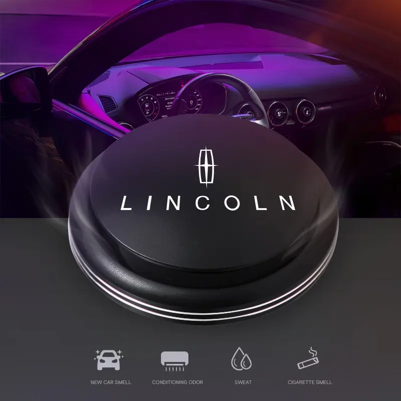 Car Air Freshener Fragrance Diffuser Perfume Accessories For Lincoln Navigator Continental Nautilus Aviator MKZ MKX MKC MKT MKS Corsair Mark E Car Aromatherapy Diffuser