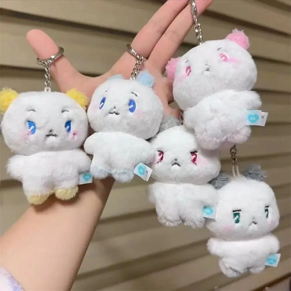 12CM KPOP PLAVE Cartoon Character Plush Doll Keychain, High-Quality INS-Style Lightweight Full PP Cotton Keyring, NOAH YEJUN BAMBY EUNHO Fans Gifts (2026 Hot Item)