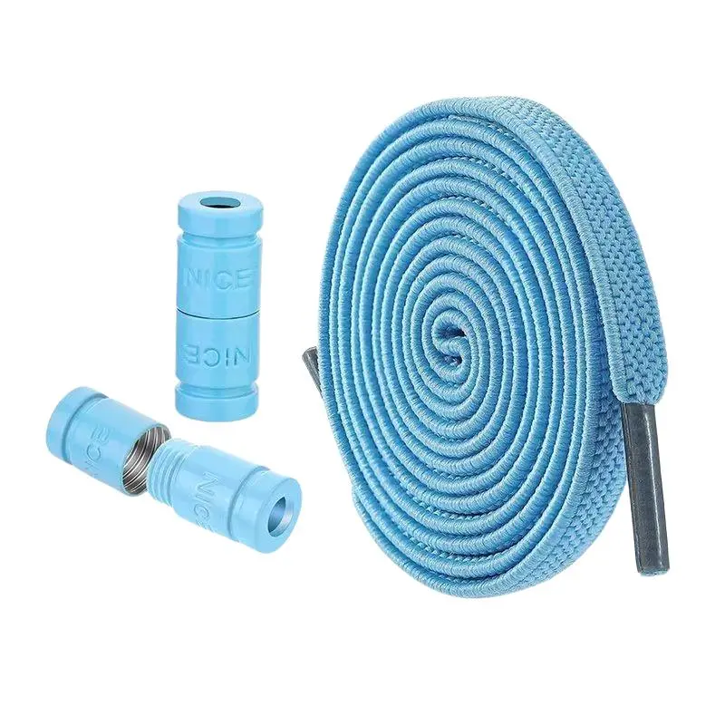 No-tie Elastic Shoelace Locks, Convenient and Easy Slip-on Design Shoelaces, Perfect for Sneakers and Sports Shoes