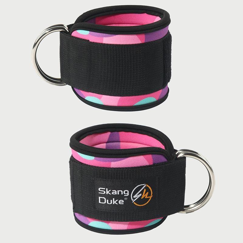 Ankle Straps, 2 Counts Workout Cuff Attachments for Exercise Bands, Ankle Straps for Leg, Glute and Ab Exercises, Fitness Equipment and Gym Accessories