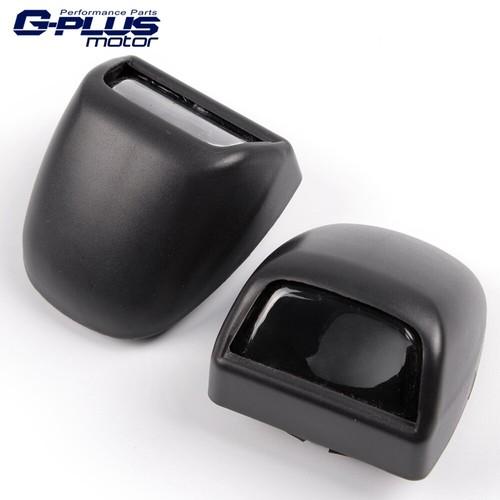 License Plate Light Lamp Lens Black Rear Bumper Mount Each Fit For Chevy GMC