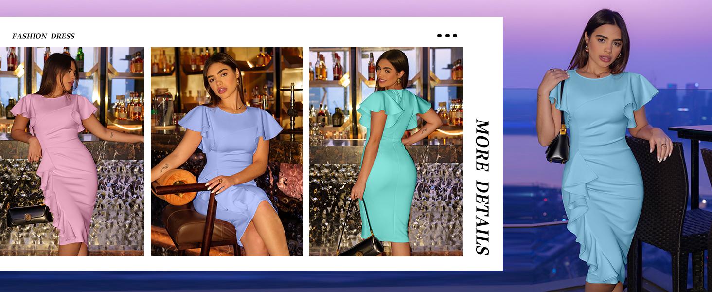 Vintage Church Ruffle Sleeve Ruched Bodycon Work Midi Pencil Dress Christmas T-Shirt with Wine Glass Design Slim Fit black big shirt Maxi High Waisted Cotton Maxi Skirt Women's Fit Mock Turtleneck Vest V-Neck Smile Face Graphic T-Shirt Starry Night Maxi D