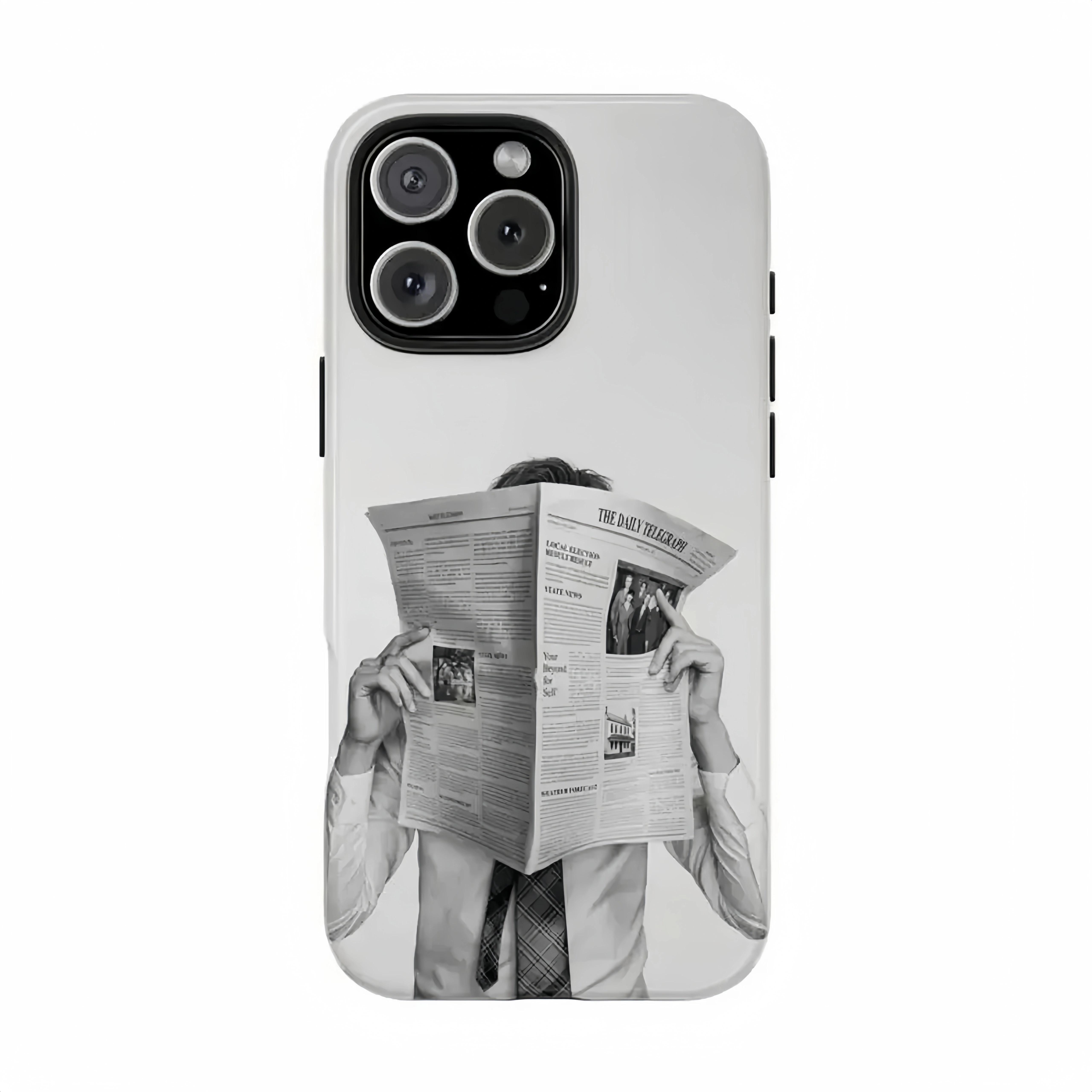 Vintage Bangtan iPhone Case, Retro Black & White Aesthetic Phone Case World Tour 2026 Compatible with iPhone X, 11, 12, 13, 14, 15, 16, 17 Series & Galaxy Series for Boys Girls