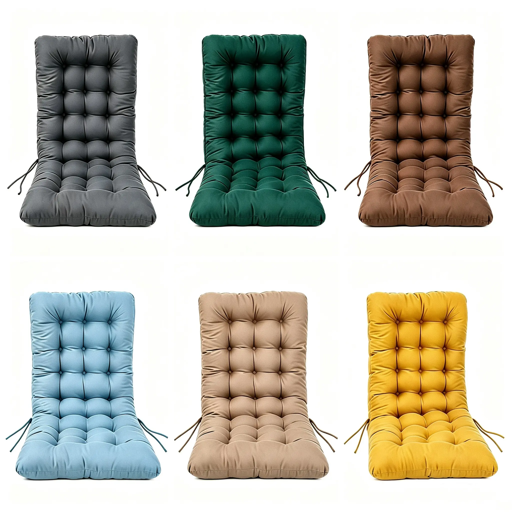 Integrated Backrest Cushion, Thick High Elastic Soft Fabric, Adjustable Angle, Comfortable for Home Office, Suitable for All Seasons