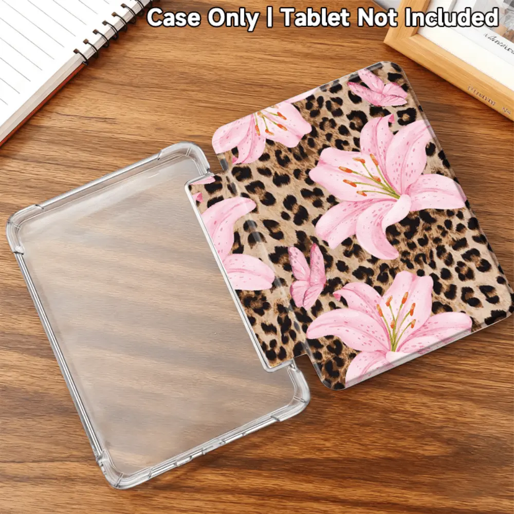 Polyester Hybrid Contemporary Art Tropical Glam E-Reader Case for Kindle Paperwhite 11th(KPW5)/12th(KPW6), 2022/2024 Youth Edition - Smart Flip Cover with Auto Sleep/Wake, Reinforced Corners, Lightweight Durable Protective Shell, Ideal Christmas Gift