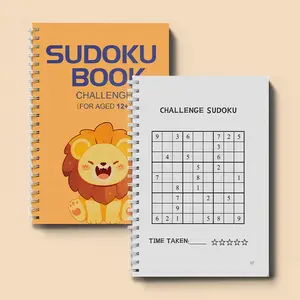 Sudoku Logic Puzzle Book for Kids – Fun Number Challenges to Build Focus and Critical Thinking