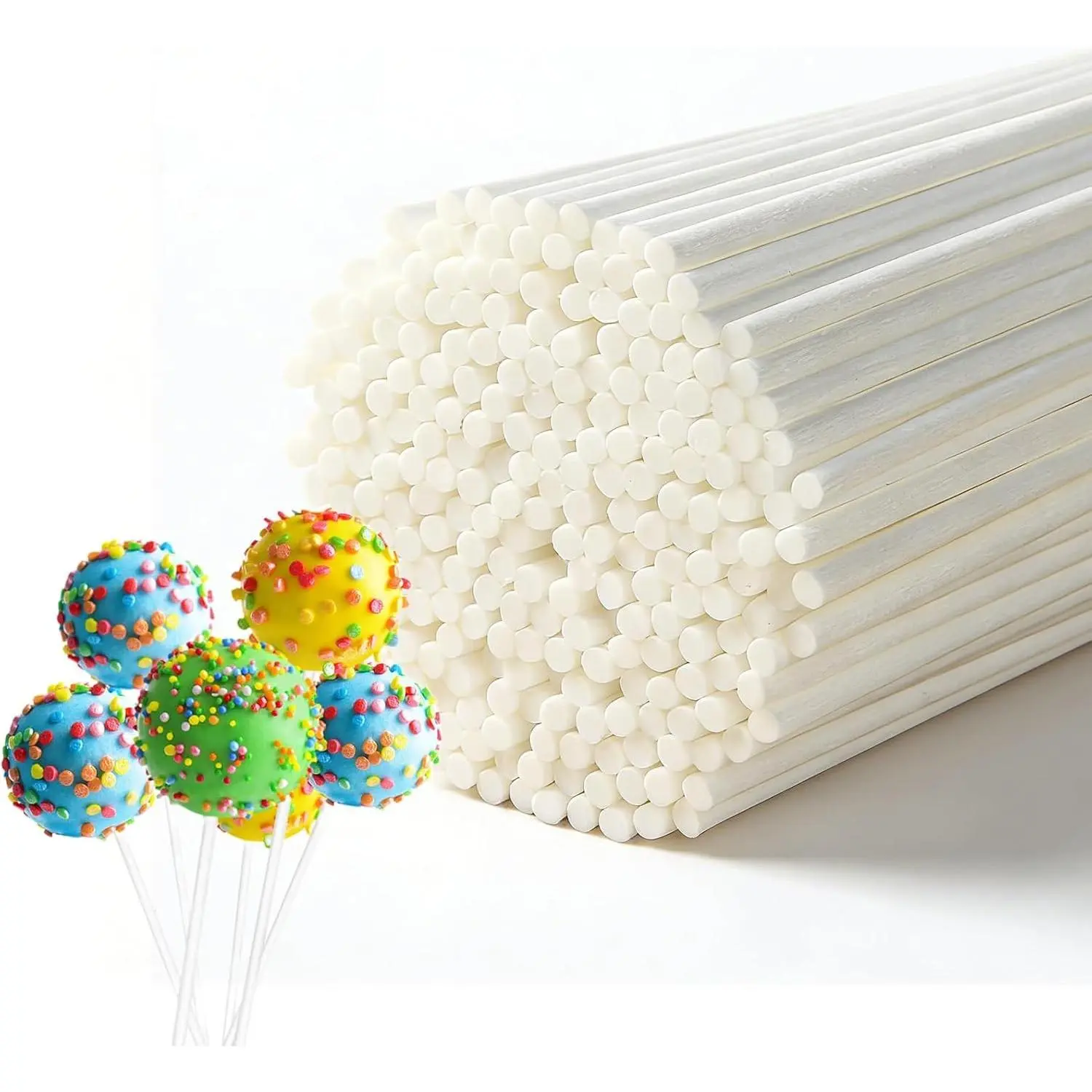 Cake Pop Sticks Lollipop Sticks Candy Treat Sticks for Candy Making Supplies