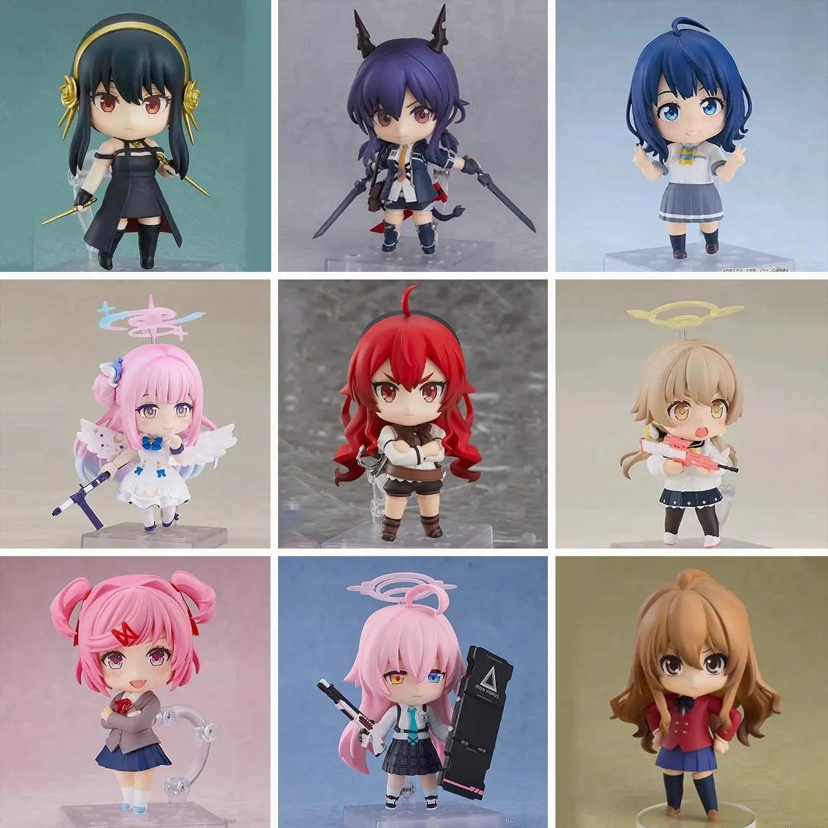 2026 Hot Item Posable Q-Version Anime Action Figures - Nendoroid 1749 Roxy Migurdia (Mushoku Tensei), 2288 Maomao (The Apothecary Diaries) with Face Swap Feature, Japanese Anime Collectible Toys