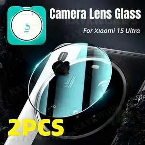 KAYKWONG'S 2-Pack For Xiaomi 14/14 Pro/14 Ultra/15/15 Pro/15 Ultra Screen Protector, 9h Hardness, Quick Install, Trendy Style, Tempered Glass Material