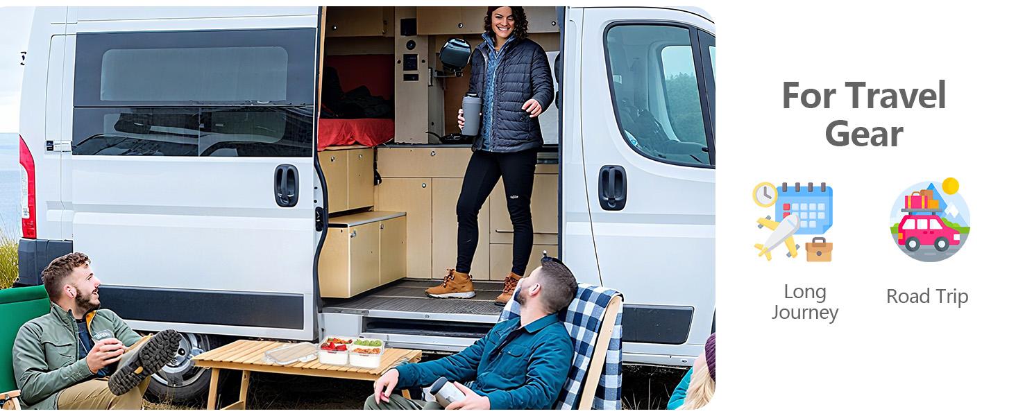 Small Snackle Box Container, Divided Serving Tray with Lid, 4 Compartment Snack Box Container for Candy, Fruits, Charcuterie, Travel & Parties, BPA-Free, 2 Pack